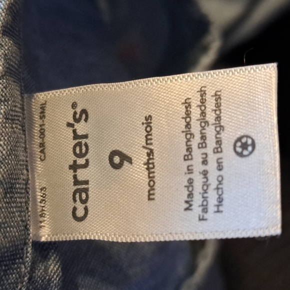 Carter's romper 9 months New - Picture 5 of 6